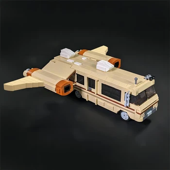 BuildMOC Modeli 33 Kosmosa Komplekts liela Mēroga RV Telpas Veidošanas Bloku Rotaļlietas Eagle 5 Transportlīdzekļi, Transportlīdzekļa Ķieģeļu Modeli, Bērnu Dzimšanas dienas Dāvanas