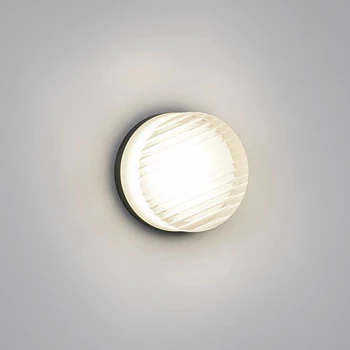 Ziemeļvalstu Mūsdienu Stikla LED Minimālisma Vannas istaba Gultas Sienas Lampas Luksusa dzīvo jamo istabu Virtuves Dekorācijas, Iekštelpu Apgaismojums Aksesuāri