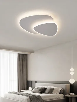 LED lustras minimālisma apaļa/kvadrātveida mūsdienu dzīvojamā istaba guļamistaba spīdumu moderna Spīdumu lampas