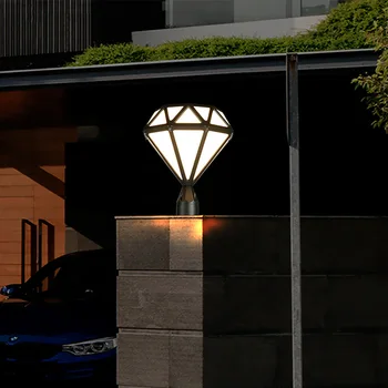Black Diamond Modernu LED Ielu Lampas Balkons, Veranda, Koridors, Guļamistaba viesistaba Kafejnīca Dzīvoklis Āra Apgaismojums Ūdensnecaurlaidīgs