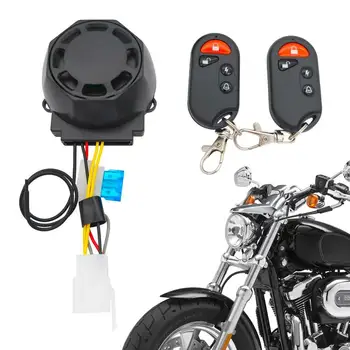 12V Motociklu Drošības Signalizācijas Sistēma 120dB Motociklu pretaizdzīšanas Signalizācijas Bezvadu Tālvadības Dubultā Flash Vibrācijas Signāls