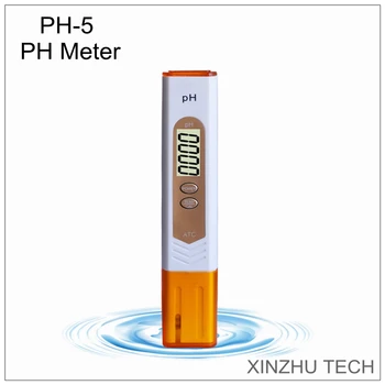 JAUNU PH-5 Manuāli PH-Metrs Noderīgu LCD digitāls, Augstas Precizitātes Ūdens Kvalitātes Testeri Akvāriju,Baseins, Ūdens Uzraudzītu PH Testeri