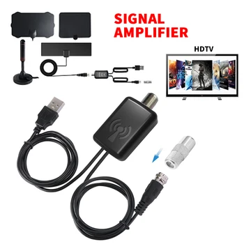 1~5GAB antenas Signāla Pastiprinātājs Pastiprinātājs, Ērtības Un Viegli Installtion Digitālo HD Kabeļu TV Fox Antenas HD Kanālu 25DB