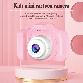 A3 Mini Bērniem, Multiplikācijas Filmu Kameru, Ņemot Fotogrāfijas, Video Un Mūzikas Atskaņošanas Bērnu Multfilmas Rotaļlietu Mini Kameras Dzimšanas Dienas Dāvanas, Rotaļlietas, Āra