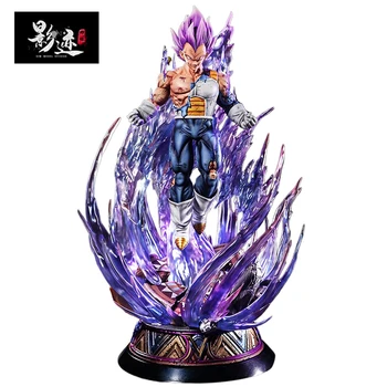 Sākotnējā DIM Studio Dragon Ball Vegeta Ar LED 1/6 GK Statuja Sveķu Papildu EX Ver Anime Modelis DBZ Attēls Statuja Kolekcijas Rotaļlietas