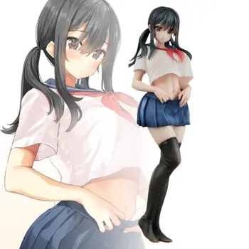 Astoņpadsmit Attēls Aizkaru-chan Seksīga Meitene Pieaugušajiem 18+ Sexy Anime Attēls Rīcības Statuju Kolekcija, Toy Boy, Noņemams Modelis Dāvanu