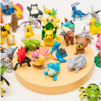 25-100 Gab Pokemon Skaitļi Liela Izmēra 3.5-6 Cm Un Nevis Atkārtojot Dažādu Stilu Pikachu Charizard Pet Savākt Modelis Bērniem, Rotaļlietas, Dāvanas,