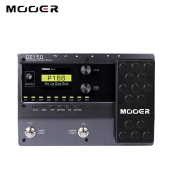 MOOER GE150 Digitālo Tube Amp Modelēšanas Multi Efektu Procesors Ģitāras Efektu Pedāli Looper Mūzikas Instrumenti, Ģitāras Daļas