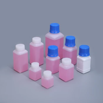 Caurspīdīgs plastmasas pudeli, Šauru mutes šķidruma tvertnes Leakproof Eļļas reaģents Uzpildāmas pudeles, Pārtikas Klases 10PCS