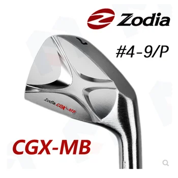 Zodia cgx-mb vieglākais dzelzs asmens skāra Japānas Limited edition golfa klubs ar mīkstu dzelzs kaltas Melnā un sudraba dzelzs galvu komplekts.