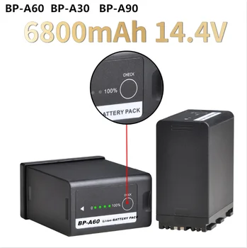 1-5GAB 6800mAh 14,4 V BPA60 BP-A60 Akumulatoru Canon EOS C200 C200B C220B C300 MK II, BP-A30 BP-A90