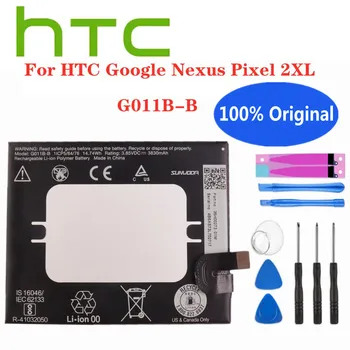 100% Jauns G011B-B 3830mA Tālrunis Rezerves Akumulators HTC Google Nexus Pikseļu 2 XL Pixel2 XL Pikseļu 2XL Patiesu Viedtālrunis Akumulators