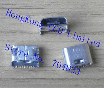 500pcs/daudz t110 T111 micro USB lādēšanas spraudņa uzlāde ostas dokstacijas ligzda