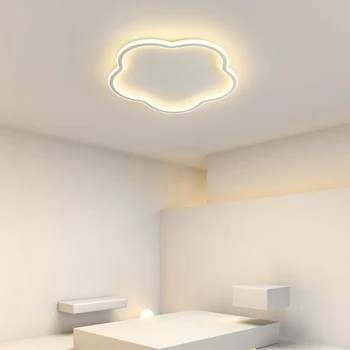 Moderns bērnu istabas LED griestu gaismas guļamistaba, dzīvojamā istaba ultra-plānas griestu lampa dzīvoklis acu aizsardzība griestu lustra