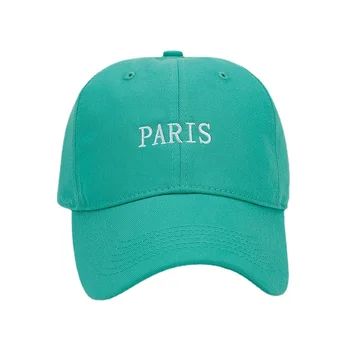 Jaunu Stilu Vīriešu un Sieviešu Beisbola Cepurītes PARIS Izšūšanas Augstas Kvalitātes Kokvilnas Snapback Cepure par Sievietes Vīrieši
