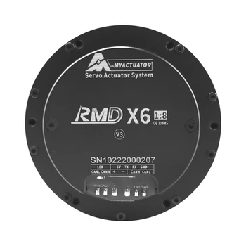 RMD-X6 Pārnesuma Attiecība 1:8 V3 Micro Servo Brushless DC Cilindra Planētu Samazināt Mobilo Robotu Dzīvoklis 