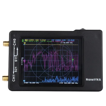 NanoVNA-H HF, VHF UHF UV Vektora Tīkla Analizatoru, Antenas Analyzer 2.8