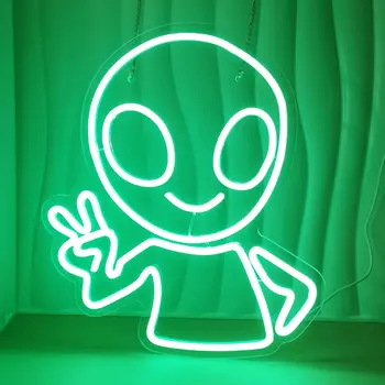 Svešzemju Neona Zīme, LED Gaismas Personības Partiju Mall Viesnīcas Spēļu Istaba Privātā Kluba Bāra Dekori Neona Nakts Gaisma USB Strāvas
