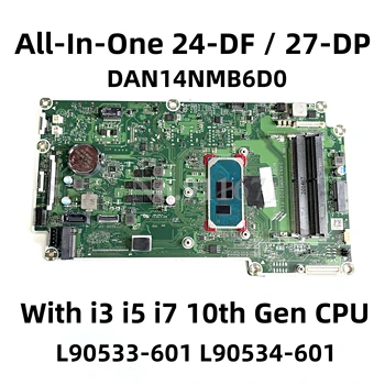 DAN14NMB6D0 HP All-In-One 24-DF 27-DP AIO Motherboard W/ i3-1005G1 i5-1035G1 i7-1065G7 CPU L90533-601 L90534-601 L90535-601