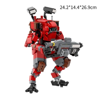 KM Radošo Spēli Titanfallsed Mecha Avangards-klases Titan Titan Robots Celtniecības Bloki Mašīnām, FS-1041 Rotaļlietas Bērniem Dāvanu