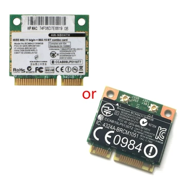 Bezvadu Kartes un Adapteri Broadcom Bcm94313HMGB AW-NB047H BCM4313 Pusi Mini Pci-e Wifi Neto darba Karte ar Bluetooth4.0