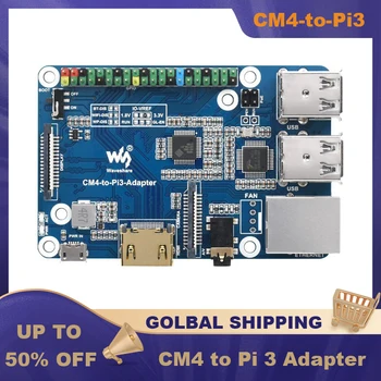 Aveņu Pi CM4 Uz Aveņu Pi 3 Adapteri Compute Module 4 Converter Valdes Alternatīvu Risinājumu Aveņu Pi 3B 3B+