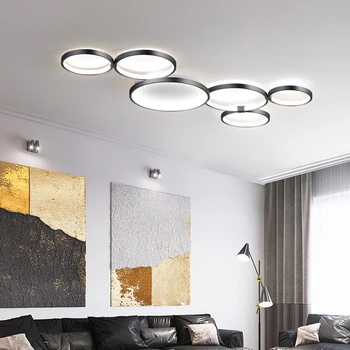 2023 Vienkāršu un modernu LED griestu lampas, dzīvojamās istabas, guļamistabas studiju ēdamistaba mājas iekštelpu apgaismojums dekorēšana chandelie