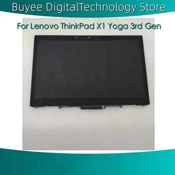 14 Collu Lenovo ThinkPad X1 Jogas 3rd Gen LCD skārienekrānu, Montāža Reklāmas 40 Adatas SD10M67988 2560*1440 WQHD Digitizer