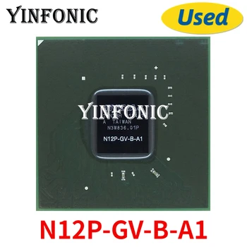 Atjaunotas N12P-GV-B-A1 GeForce GT520M grafisko KARTI BGA Mikroshēmu ar bumbiņas pārbaudīta 100% labs darba