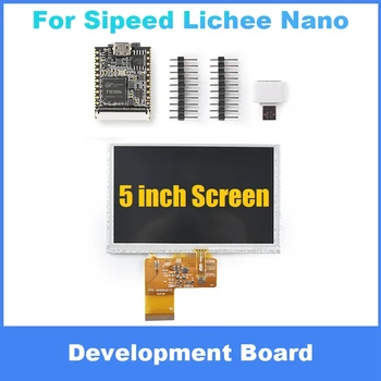 Par Sipeed Lichee Nano Mātesplati+5 Collu Ekrāns F1C100S Attīstības padomes Linux Programmēšanas Mācību