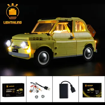 LIGHTAILING LED Light Komplekts 10271 Fiat 500 Celtniecības Bloki Komplekts (neietilpst Modelis), Ķieģeļu Rotaļlietas Bērniem